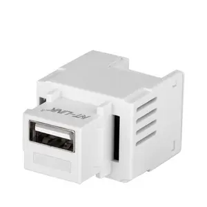 NT-LINK חכם מטען 5V 2.1A USB keystone סוג USB מטען קיר