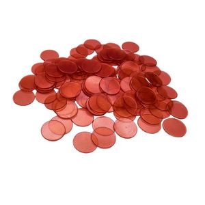 Fichas de Juego de Mesa de Material PS de 19 mm, Accesorios para Bingo, Transparentes, Coloridas, Piezas Pequeñas, Monedas para Juegos de Cartas y Ajedrez - Product Image 5