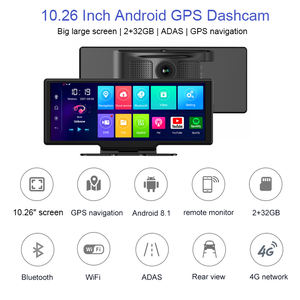 10.26 Inch Car Black Box <strong>Android</strong> 8.1 4G ADAS Dual Lens Dash Camera 1080P Recorder <strong>With</strong> Wifi <strong>GPS</strong> <strong>Navigation</strong> Dash Cam 2+32GB - Product Image 2