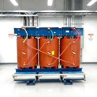 Transformateur sec à résine époxy 30kVA-2500kVA triphasé 6kV, capacité personnalisée 220V-660V pour la distribution d'énergie électrique