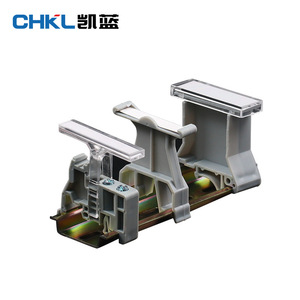 บล็อกขั้วต่อสกรู Chkl 3 ขั้ว 2-4 Awg ทองแดงผสม สำหรับใช้งานในอุตสาหกรรม - Product Image 1