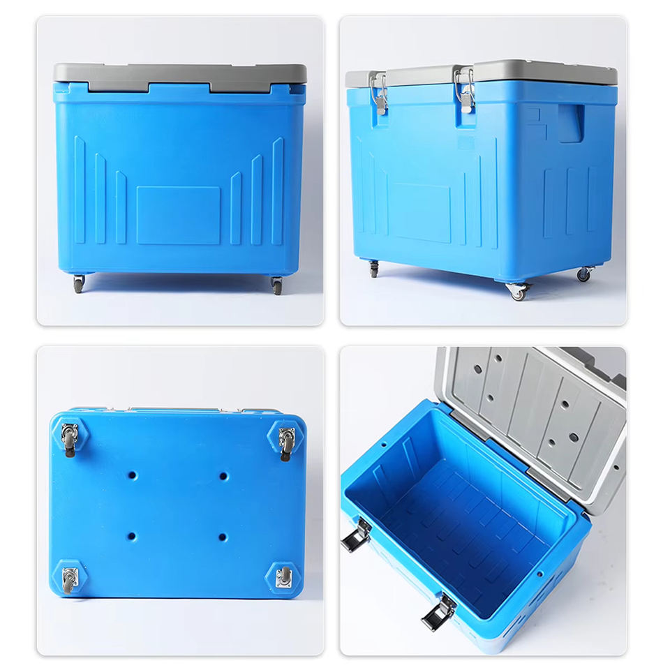Secure Sealing Easy Clean Medical Coolers Outdoor Camping Cooler Box ...
