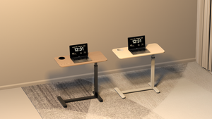 Nhà văn phòng cơ chế di động đầu giường bàn C hình manul điều chỉnh chiều cao cơ khí mùa xuân Modular bàn văn phòng với bánh xe - Product Image 6