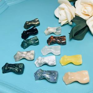 Piedra de cristal natural modelo desnudo mujer señora cuerpo Torso estatua para Decoración - Product Image 3