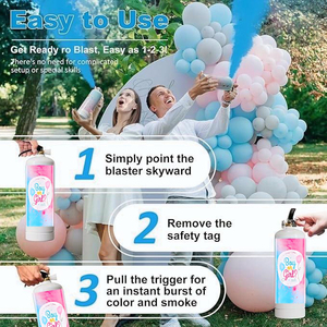 آلة رش مسحوق الكشف عن الجنسين 2g ، مبيعًا جيدًا ، طفاية حريق قابلة للتحلل بين الجنسين - Product Image 3