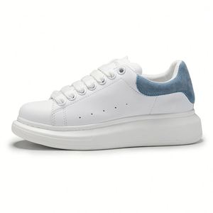 <span class=keywords><strong>Nueva</strong></span> Llegada, Zapatos Deportivos Unisex de Alta Calidad, Zapatillas de Cuero Genuino para Hombre, Blancas, Diseño Moderno, Cierre con Cordones, Malla - Product Image 5