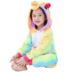 In-stock Ropa De Nios Kids Jumpsuits <strong>Playsuits</strong> Cartoon Unicorn Elephant Pig Sleepwear Footed <strong>Pyjamas</strong> - Product Image 2