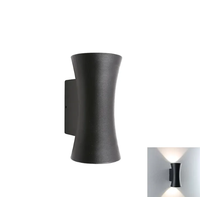 Applique murale d'extérieur haut et bas Applique murale d'extérieur lumineuse haut vers le bas Applique murale LED moderne