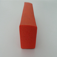 Fournisseur de bande d'étanchéité en métal inséré EPDM VMQ caoutchouc de silicone mousse ronde éponge bande d'étanchéité profil extrusion pour joint anti-poussière