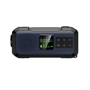 D589 altoparlanti Radio AM FM di alta qualità altoparlante intelligente Sprite musicale con potente torcia elettrica per esterni