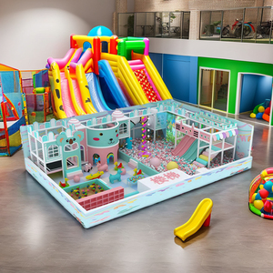 Bóng lớn hồ bơi Trampoline trong nhà phiêu lưu chơi cấu trúc trẻ em trong nhà mềm chơi bộ cho trung tâm giải trí trong nhà công viên thiết bị - Product Image 3