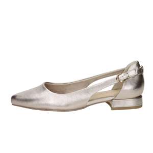 Bailarinas para mujer Marco Tozzi 2-22114-42 Platino Tacón de 2 cm Talla 41 - Product Image 1