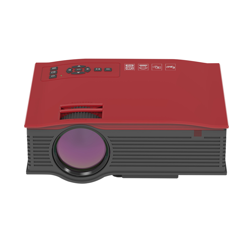2021 UC80D 1920*1080p 2000 Lumens portable LCD projector for home theater factory wholesale cheapest mini pocket projector