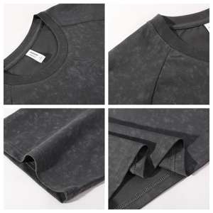 Logo da esterno leggero in azoto liquido ecologico con ricamo in cotone poliestere semplice lavoro grafico Design personalizzato t-Shirt - Product Image 2