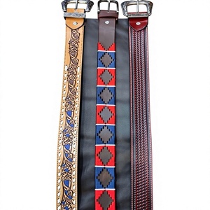 Última Llegada, Cinturón B S International FTR6750 de Estilo Vintage, Cuero Vacuno, Hebilla Cuadrada de Acero, Calidad Premium, Impermeable, 38CM - Product Image 4