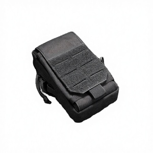 Unisex Utility Cell Phone Pouch Tactical Waterproof Zipper Closure <b>Small</b> Waist Outdoor Hiking Hunting Bag - Product Image 2