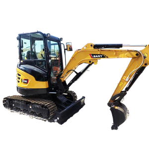 Excavadora de Cola Cero Usada con Certificación CE para Sy26 de 2-3 Toneladas con Motor Importado, PLC y Bomba Hidráulica, Accesorio de Barrena - Product Image 1