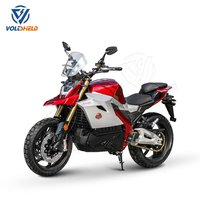 Moto électrique Cafe Racer pour adultes, moto à grandes roues avec certificat EEC