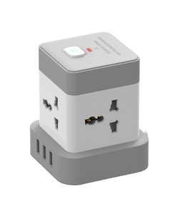 4 cách điện Cube mở rộng dải, <span class=keywords><strong>3</strong></span> USB <span class=keywords><strong>Power</strong></span> Cube ổ cắm với bảo vệ quá tải, <span class=keywords><strong>Power</strong></span> Cube Strips - Product Image 2