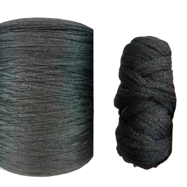 Cheveux noirs de laine du Brésil pour la laine brésilienne de tressage de cheveux africains 70 grammes