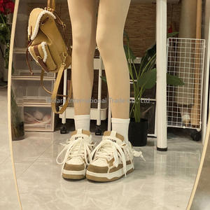 Zapatillas Deportivas de Suela Gruesa, Elevadas, Transpirables, Impermeables y Antideslizantes, de Malla, para Invierno/Primavera, Modernas, Color Marrón - Product Image 4