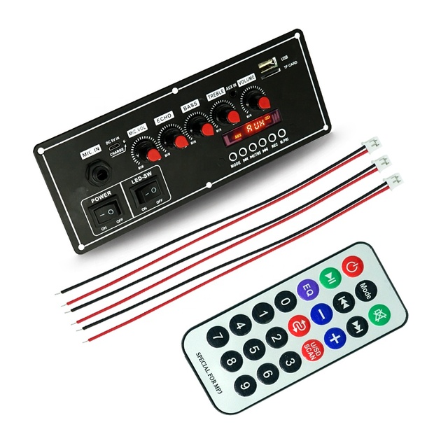 JLH-701 AMP 7.4V BT Speaker 2*10WATT Trolley Speaker Amplifier Board Amplify Mp3 Usb Radio Audio Pcb Amplifier Board