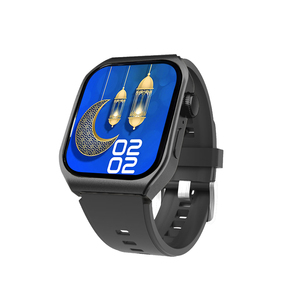 Muslim <strong>Bluetooth</strong> Smart Watch Arabic Quran Audio Prayer <strong>Time</strong> Reminder Qibla Direction Counting of Prayer Beads Moslem Calendar - Product Image 2