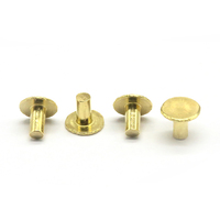 Rivet à tête ronde solide GB/T 869-1986 en acier, aluminium, laiton, tête bombée, norme ISO pour la fabrication de prototypes rapides