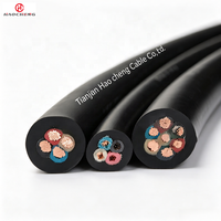 Kabel Pompa Submersible Peralatan Listrik Industri JHS 450/750V Isolasi EPR Selubung Kloroprena untuk Pengolahan Air