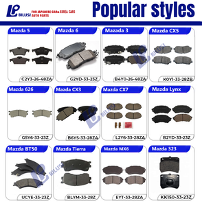 Bilusi ชุดผ้าเบรครถยนต์สำหรับ Camry hybir Matrix Sai อะไหล่รถยนต์04466-06070 04466-75010 04466 02220 - Product Image 4