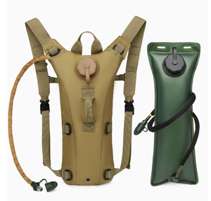 Mochila Deportiva DFP1018 Verde OD, Camuflaje Verde Caqui y Negro, para Campamento, Ciclismo, Senderismo, con Bolsa de Agua de 2.5L/3L - Product Image 4