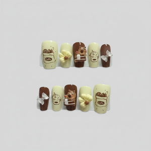 Unghie finte Honey Bear per una manicure veloce e temporanea - Product Image 2