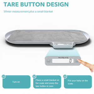 Nuovo stile domestico 30kg 2G peso bambino misurazione di pesatura digitale del bambino bilancia con un righello di misura - Product Image 2