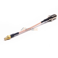 Cable Recto con Conector Hembra SMB a Conector Macho Tipo F UFL