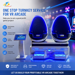Chaise de cinéma VR 9D, machine de jeu de réalité virtuelle immersive pour parc d'attractions VR - Product Image 4