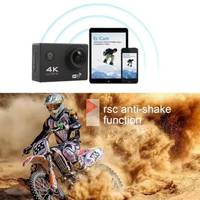 Cámara Deportiva JW26 con Pantalla Táctil, Resistente al Agua, Wifi, 4k HD, para Motociclismo, Vlog al Aire Libre