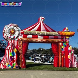 Arche de <span class=keywords><strong>cirque</strong></span> gonflable résistante aux intempéries pour festival de carnaval, taille personnalisable pour décoration extérieure - Product Image 1