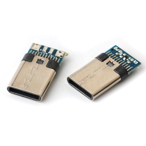 <span class=keywords><strong>USB</strong></span> Kết Nối <span class=keywords><strong>Usb</strong></span> C Kết Nối Cắm 24pin Type-C 4 Lõi Hàn Dây Với Pcb Nam Cắm C Loại Kết Nối - Product Image 3