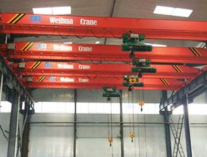 Grúa monorraíl de viga única de 3-10 toneladas marca Weihua Crane con <span class=keywords><strong>polipasto</strong></span> eléctrico, montada en viga I de monorraíl. - Product Image 2