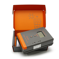 Écran LCD PowMr 20A 30A 40A 12/24V Auto haute efficacité MPPT contrôleur de Charge solaire panneau régulateur de batterie