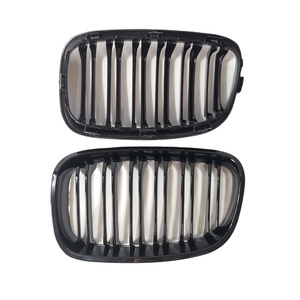 Per <span class=keywords><strong>bmw</strong></span> 1Serie F20 Gloss Nero Della Maglia Della griglia di Materiale ABS Paraurti Anteriore Griglia - Product Image 5