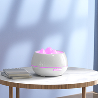 Diffuseur d'huile d'aromathérapie humidificateur d'air Portable Mini diffuseur d'huile de brume de Table à ultrasons avec lumières colorées