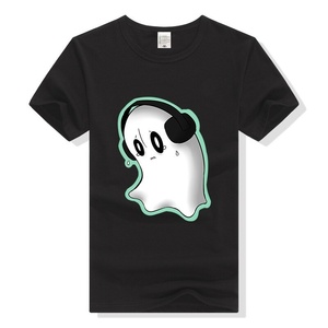 เสื้อยืดลายพิมพ์ 3 มิติ ลายผีเศร้า ใหม่ สำหรับผู้ชาย <span class=keywords><strong>เกม</strong></span> <span class=keywords><strong>Undertale</strong></span> สุดฮิต เสื้อยืดสวมใส่สบาย แบบ Unisex ผ้าถัก ระบายอากาศได้ดี - Product Image 1