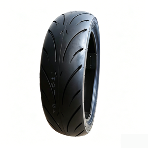 Nouveau pneu moto tubeless 110/70-12 homologué OEM, garantie 1 an, motif de bande de roulement frais, conception nouvelle génération, usine 4.00-10 1. - Product Image 1