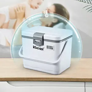 Low Temperature Storage Cooler Box Baby Bottle Milk Insulated Breast Milk Cooler Bag With Thermometer