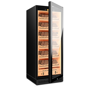 NUELEAD 320L, Armario Eléctrico de Acero Inoxidable y Cedro, de Una Puerta, Lujoso, con Eliminación de Amoníaco, Temperatura y Humedad Constantes, Versátil - Product Image 1