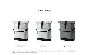 Xiaomi Mijia Curled Casual Mochila Bolso de hombro Light Sky Blue MJXXB01RM - Product Image 5