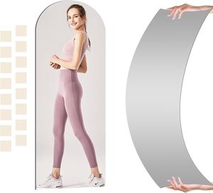 Specchio ad Arco a Figura Intera in Acrilico, Infrangibile, <span class=keywords><strong>da</strong></span> Parete <span class=keywords><strong>per</strong></span> Casa, Palestra, <span class=keywords><strong>Camera</strong></span> <span class=keywords><strong>da</strong></span> <span class=keywords><strong>Letto</strong></span>, Porta, Bagno, Specchio Morbido Senza Cornice - Product Image 1