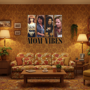 Camiseta Mom Vibes Sitcom Mom Cool Mother's Vibes 70S - Product Image 3