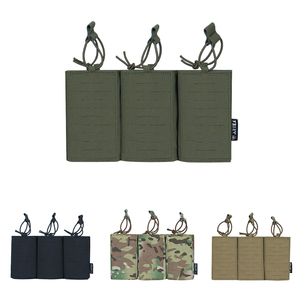 Triple Compartment Tactical Waist Pack Multifunctional Camo Waist Bag Waterproof Durable Outdoor Gear Pouch - Product Image 4
